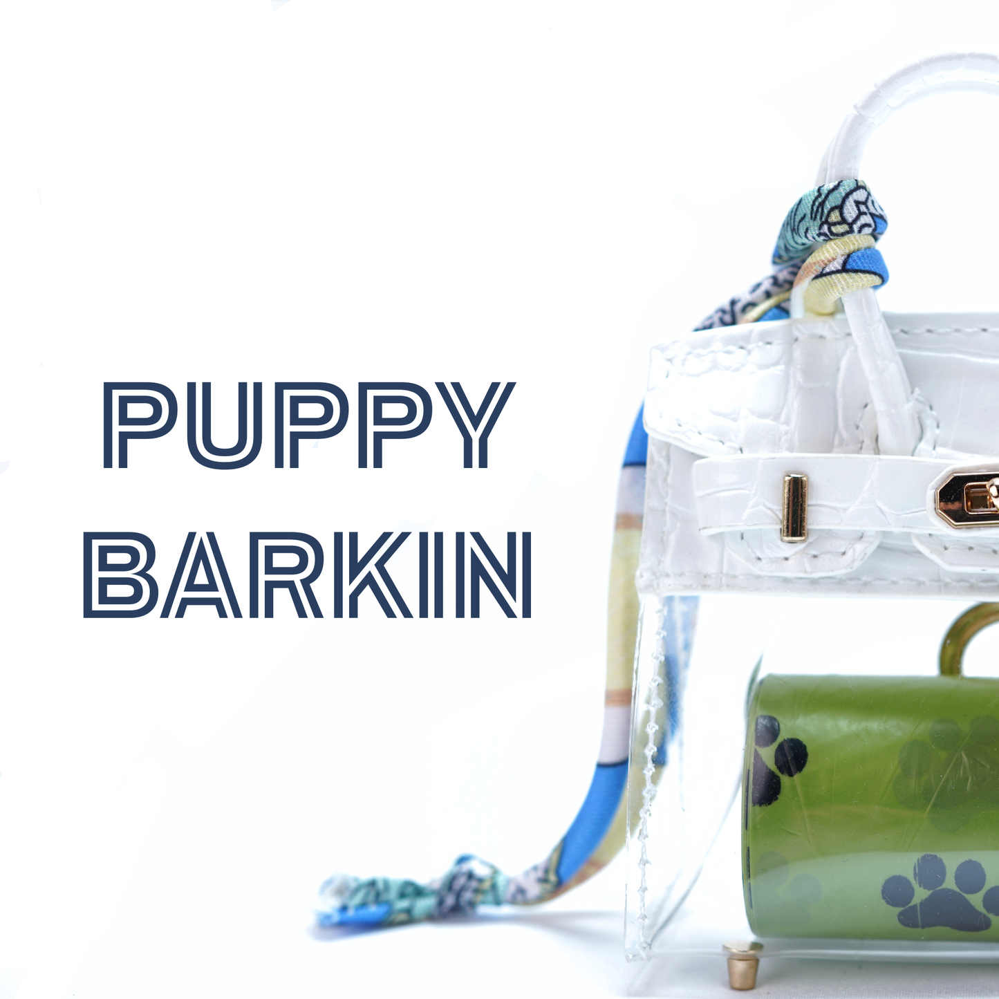 Puppy Barkin - Barkin Dog Waste Bag Dispenser Image