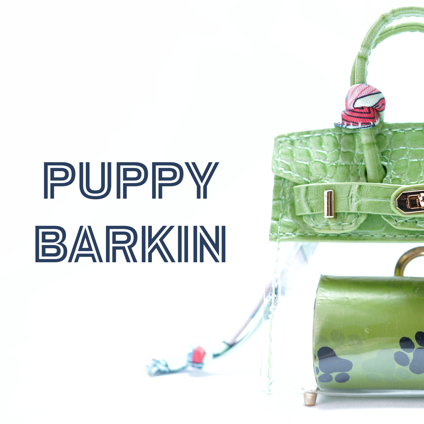 Puppy Barkin - Barkin Dog Waste Bag Dispenser Image