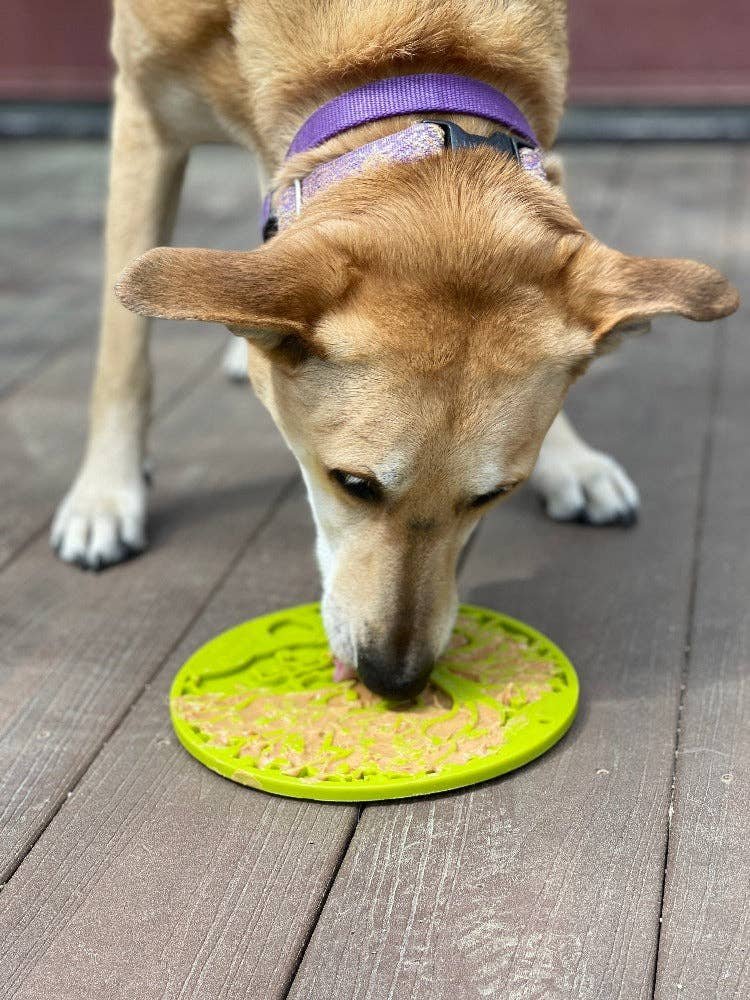 SodaPup Dog Toys - Tree of Life eMat Enrichment Lick Mat With Suction Cups Image